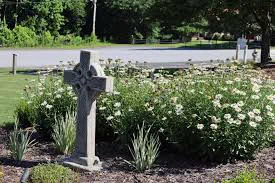 The Christ Church memorial garden.